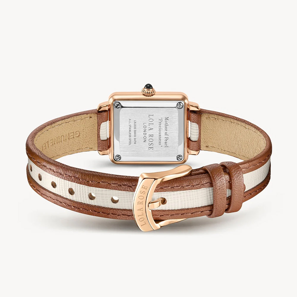 Two-Tone Leather Strap