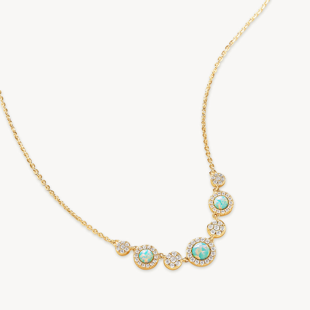 Heliocentric Opal Necklace