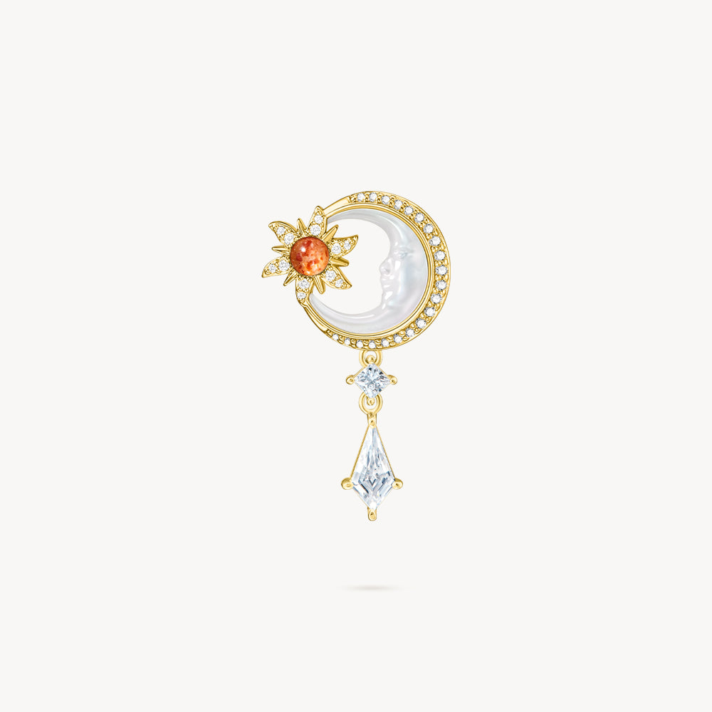 Astrology Moon Earrings