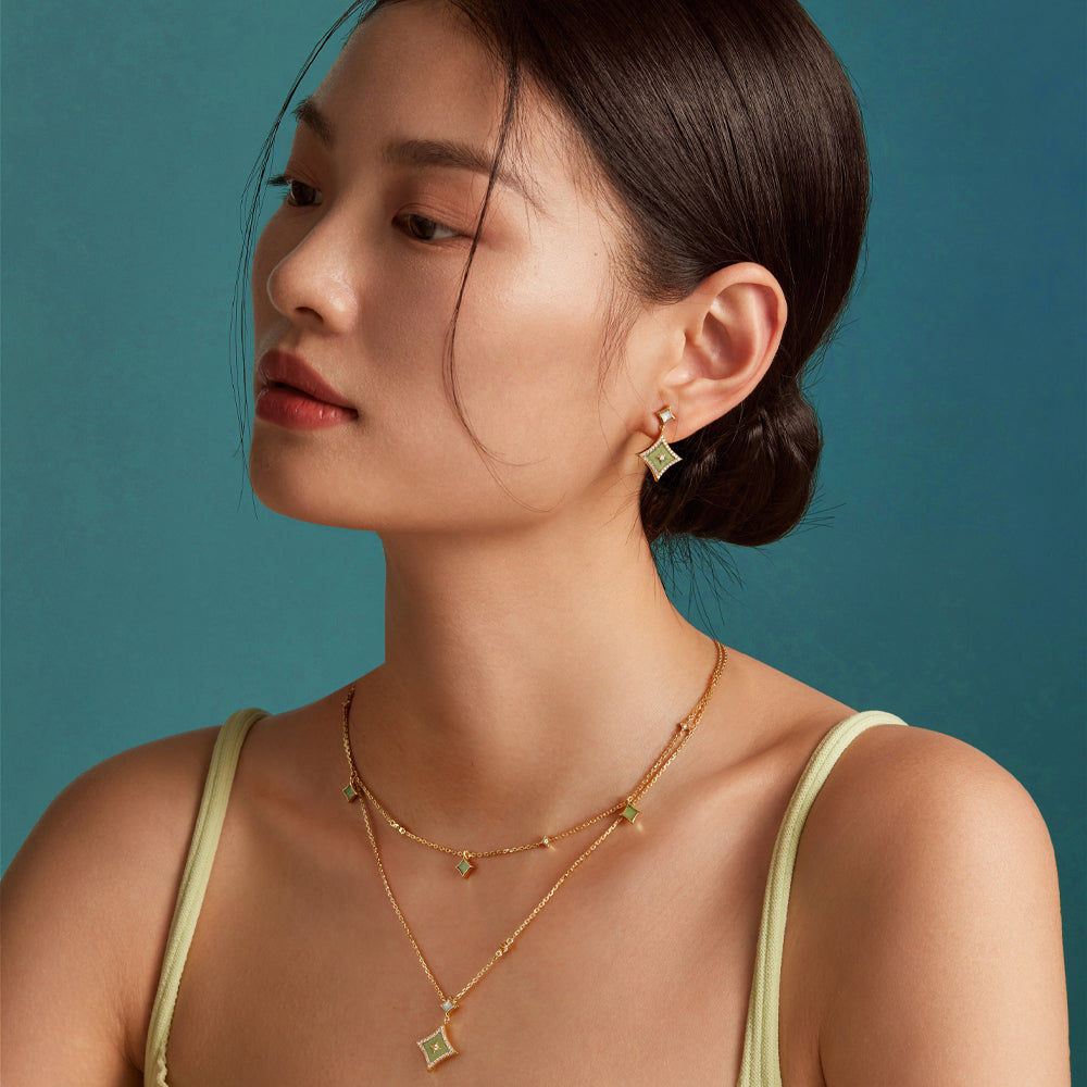 Starry Aventurine Earrings