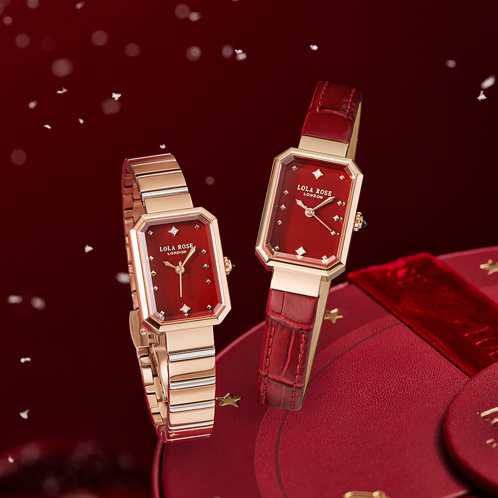 Ms Lola Carnelian Watch With Two Strap Set