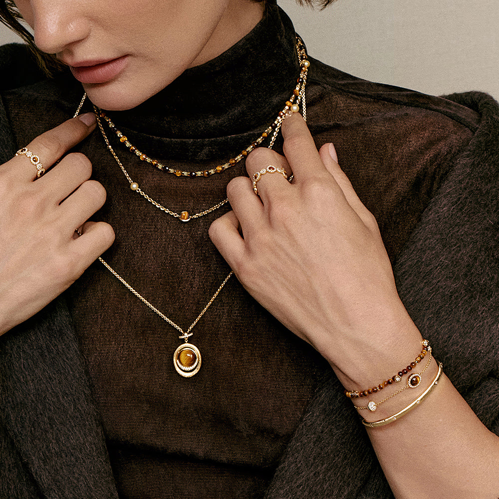 Heliocentric Tiger's Eye Bracelet