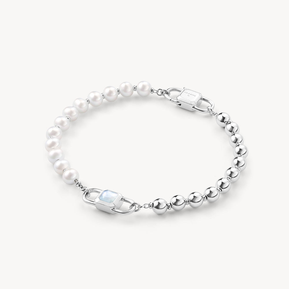 Urban Pearl  & Mother-of-Pearl Bracelet