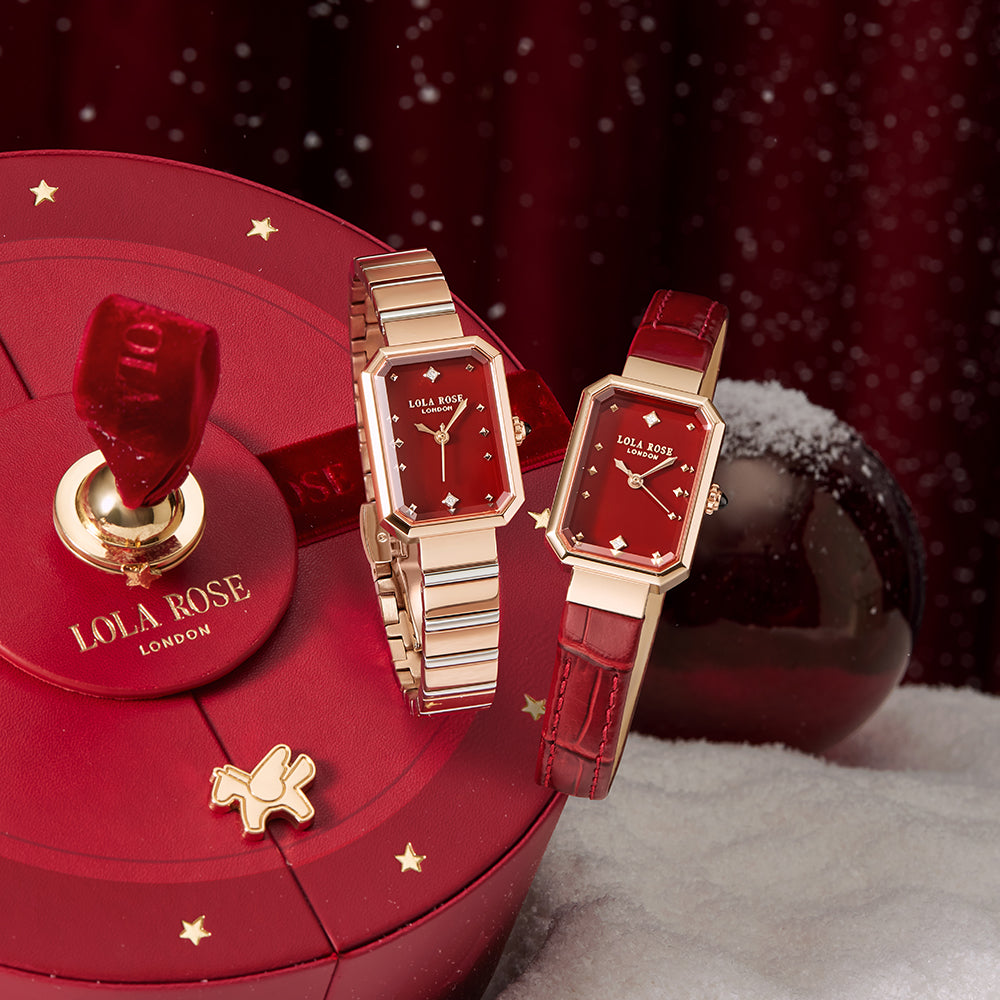 Ms Lola Carnelian Watch With Two Strap Set