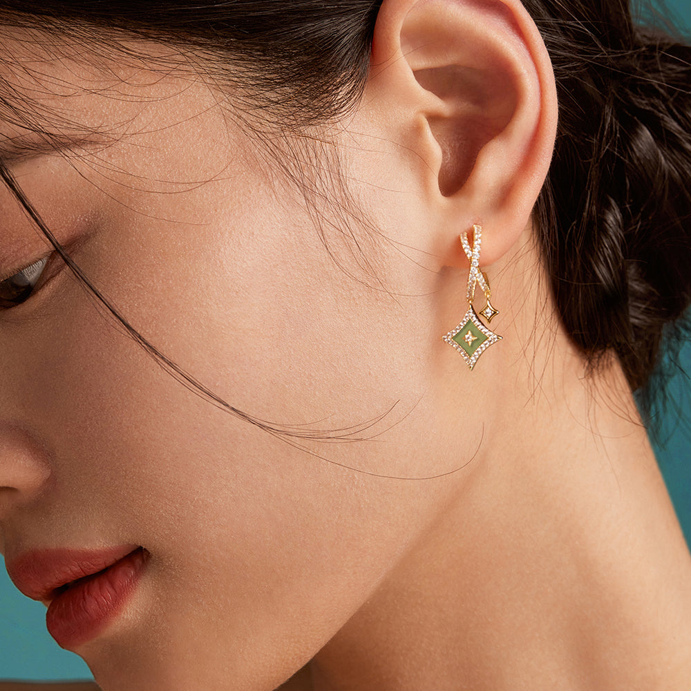 Starry Aventurine Earrings