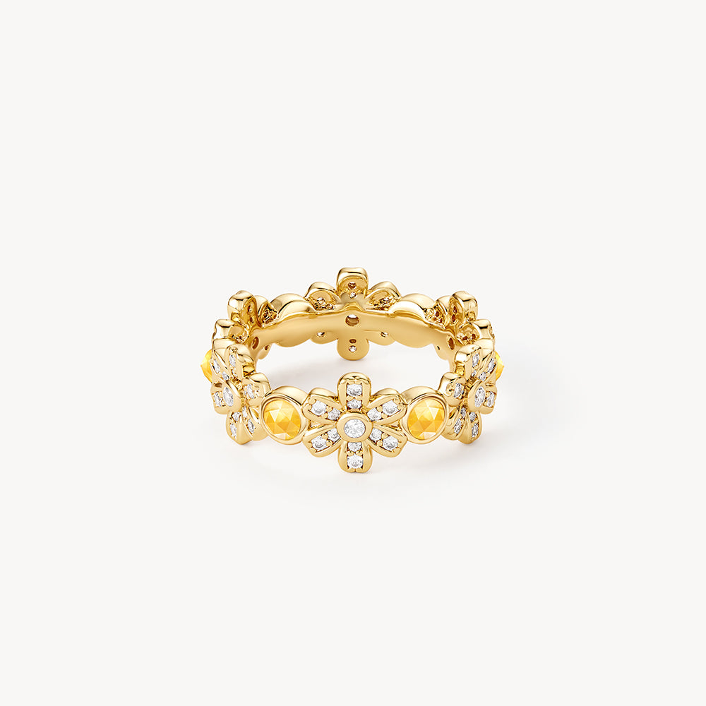Daisy Mini Band Ring