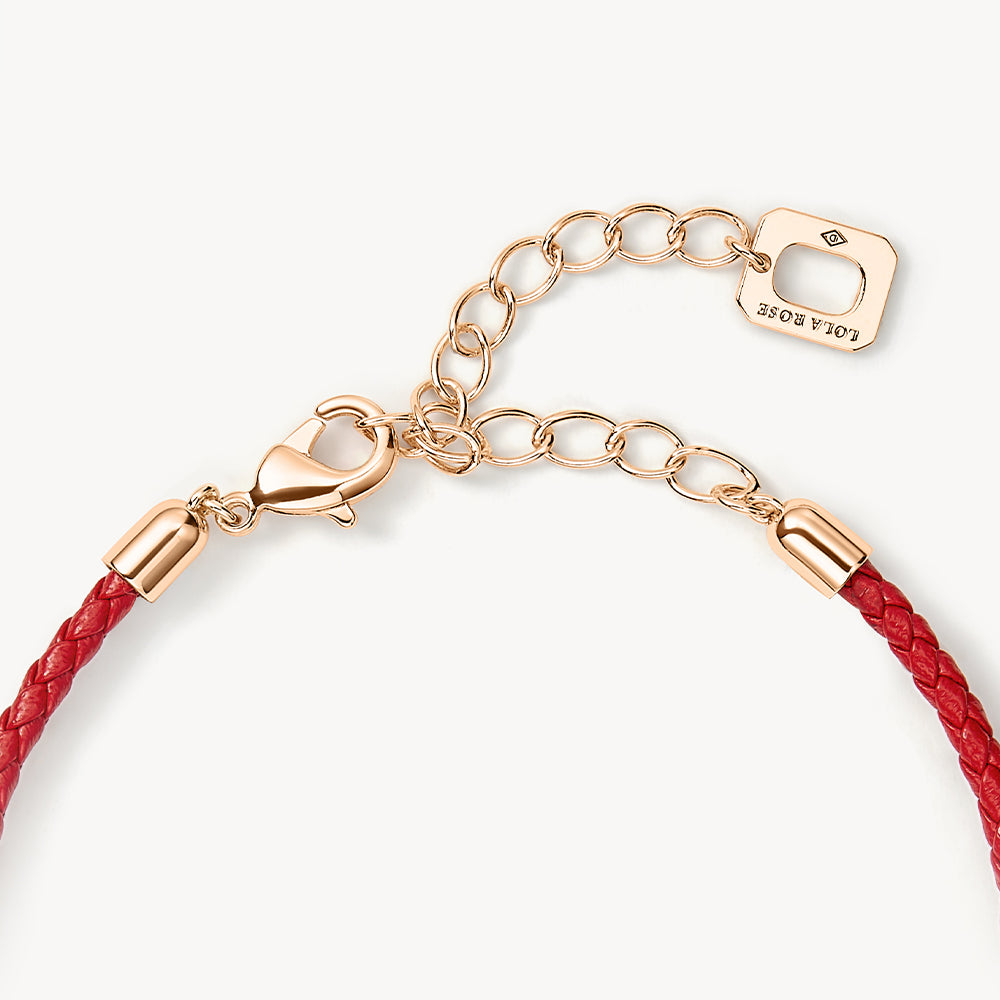 Heliocentric Red Carnelian Woven Bracelet