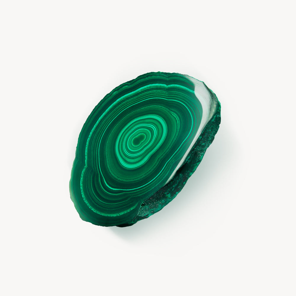 Ms Lola Malachite watch with Zirconia
