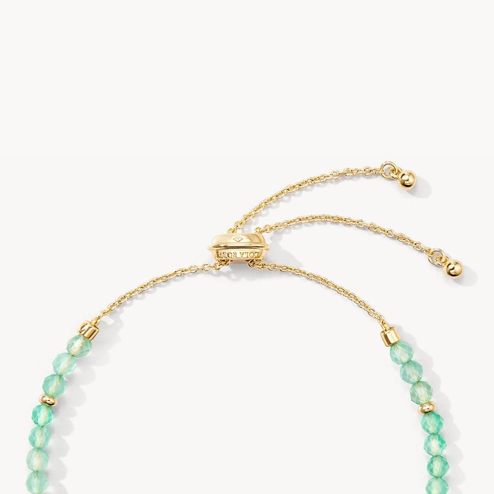 New Heliocentric Gradient Green Agate Bracelet