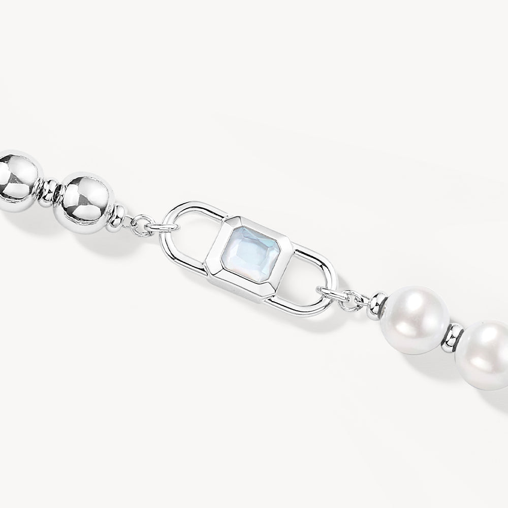 Urban Pearl  & Mother-of-Pearl Bracelet