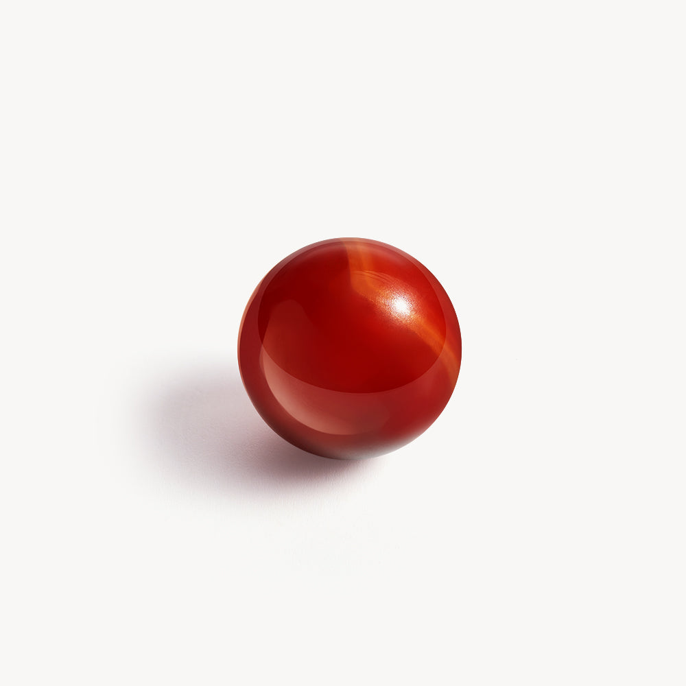 Heliocentric Carnelian Beaded Necklace