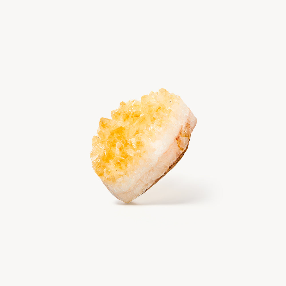 Daisy Cluster Yellow Crystal Bracelet