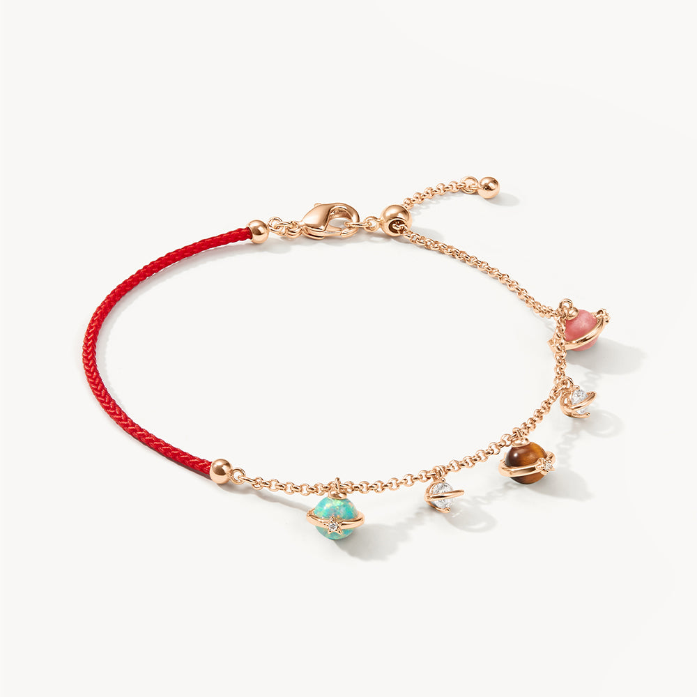 Heliocentric Pearl Bracelet