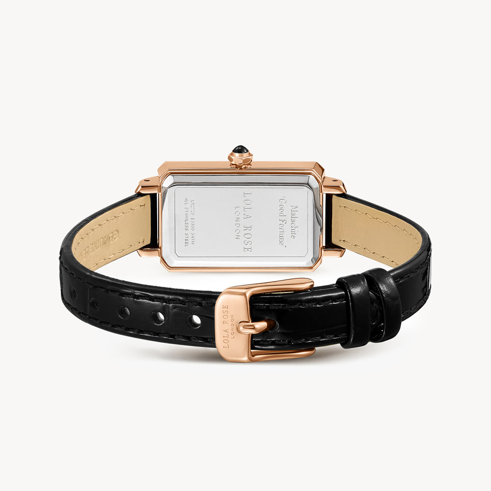 Ms Lola Slender Waist Light Pink Jelly Stone Watch