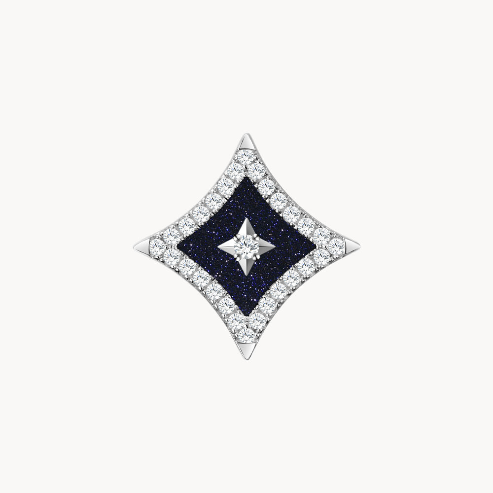Starry Blue Sandstone Earrings