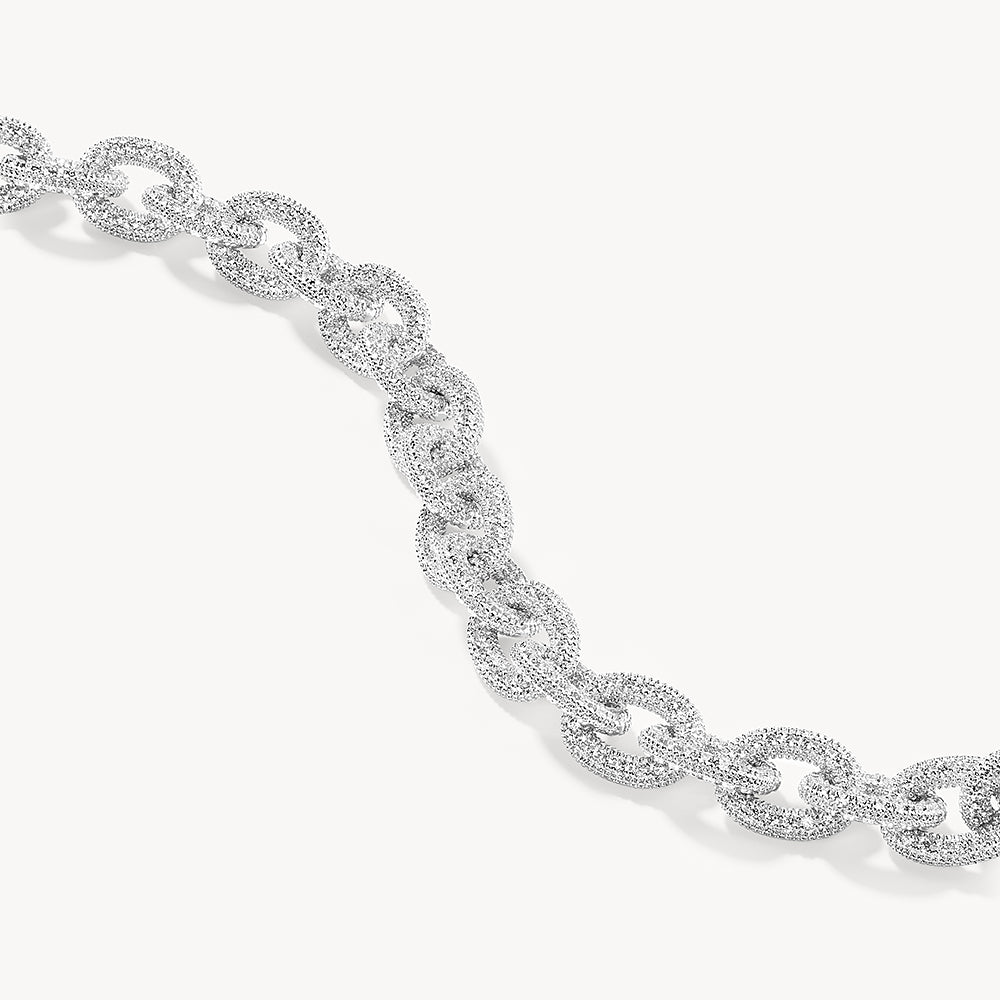 Urban Silver Cubic Bracelet