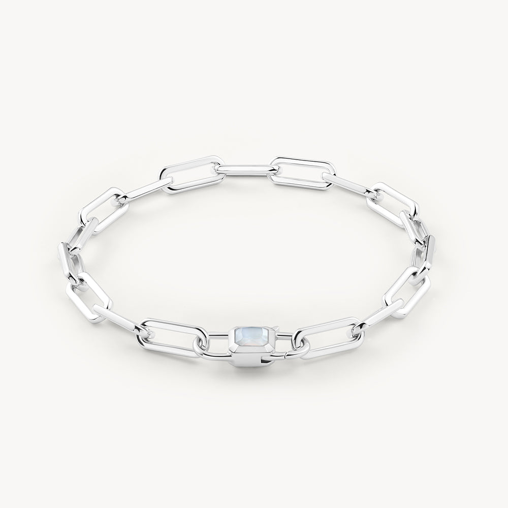 Urban Silver Chain Bracelet