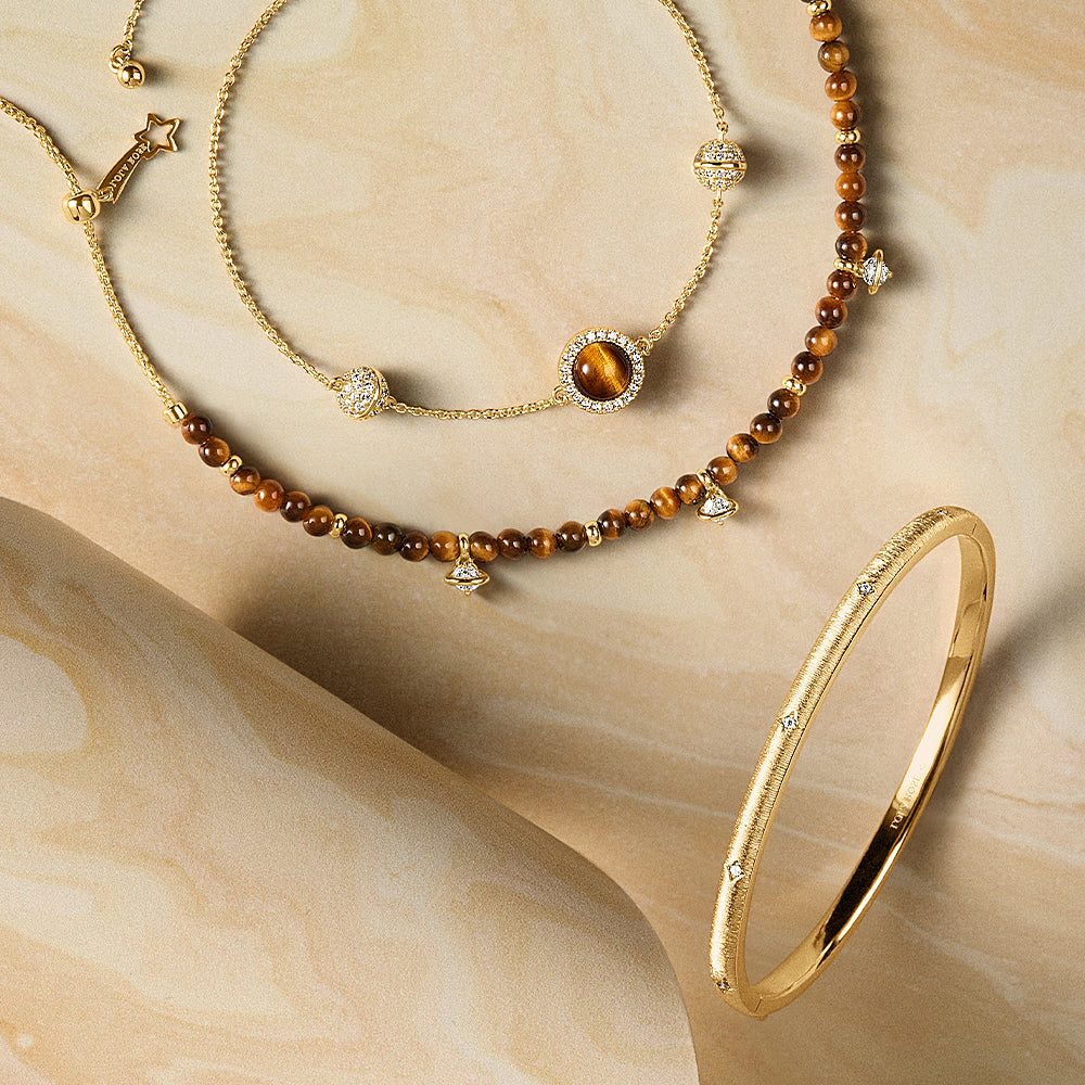 Heliocentric Zircon Bracelet