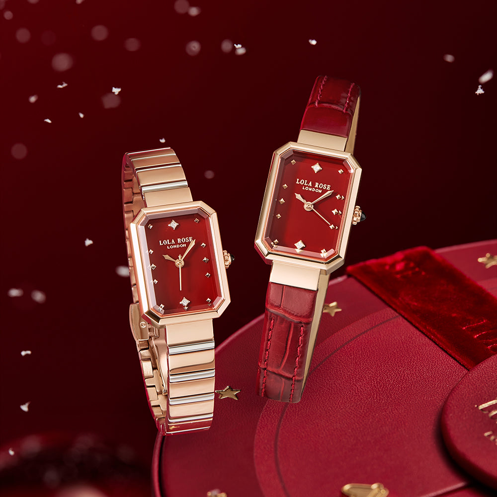 Ms Lola Carnelian Watch With Two Strap Set