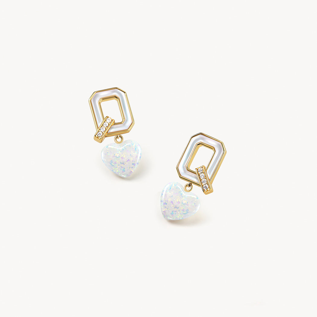 Lola Q Mother of Pearl Earrings