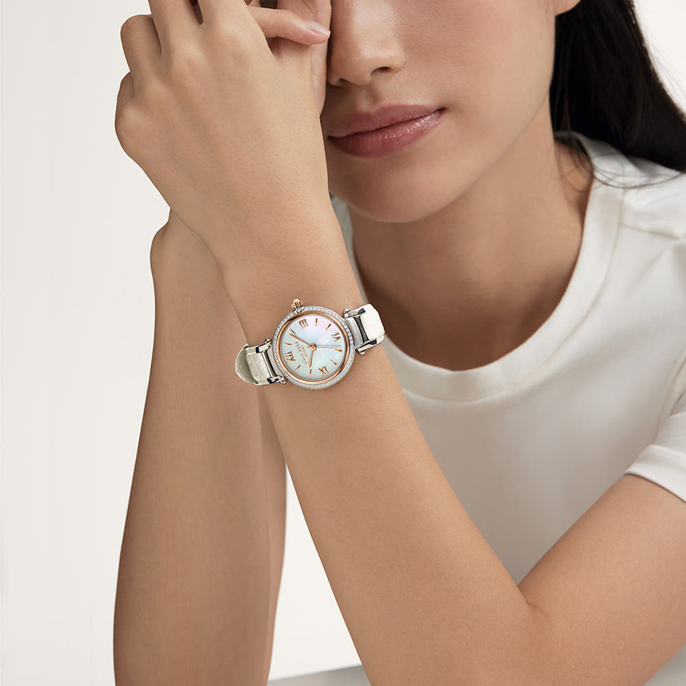 Arch Bridge Mother of Pearl Watch